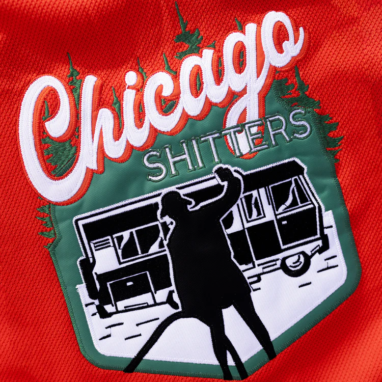 Chicago Shitters 'Eddie' Christmas Style Hockey Jersey